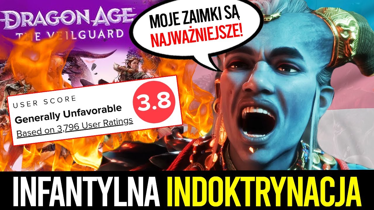 Dragon Age Veilguard to INFANTYLNA INDOKTRYNACJA 🤡