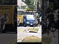 Road Rage Truck Driver Picks the Wrong Biker