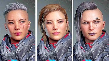 Outriders - Full Female Character Customization (DEMO PS5)