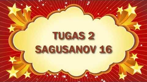 Tugas 2 Sagusanov 16   Akmal Iskandar