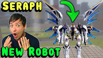 New Flying Robot SERAPH - War Robots Early News & Gameplay WR