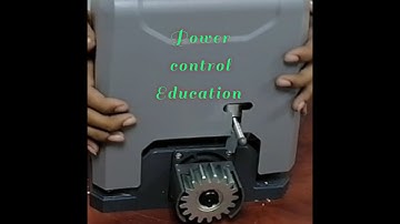 Sliding Gates motors installation and program