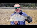 Fishing for Grunter and Flathead on the Flats of Fraser Island