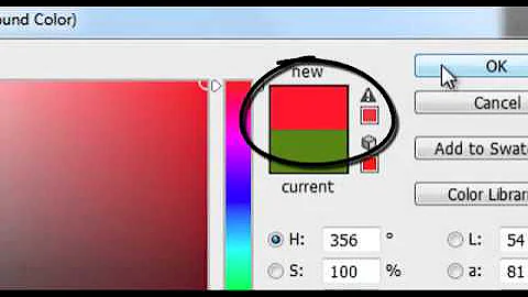Photoshop CS6 - Color Picker problem.