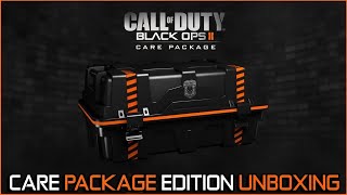 Black Ops 2 CARE PACKAGE Unboxing! Call of Duty Black Ops II Collector's Edition