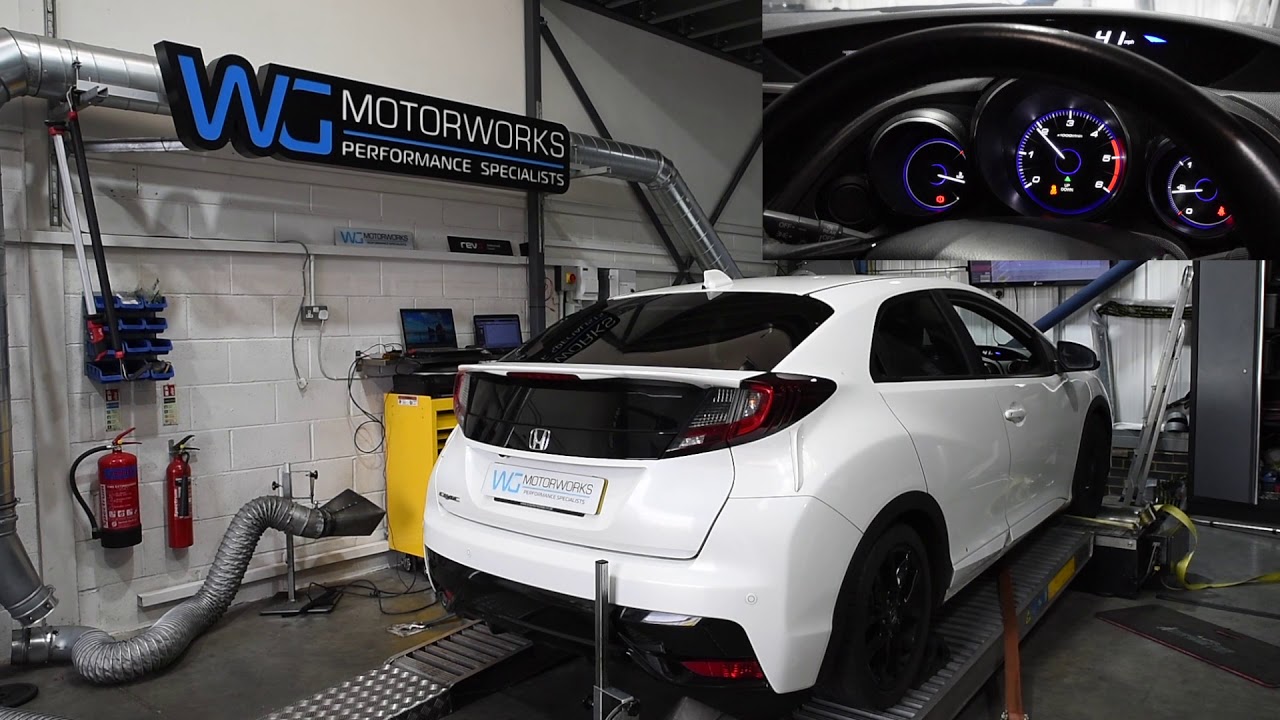 Honda Civic Fk2 1 6 I Dtec Remap Dyno Run Youtube