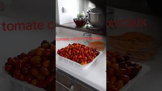 tomate cerise en bocaux