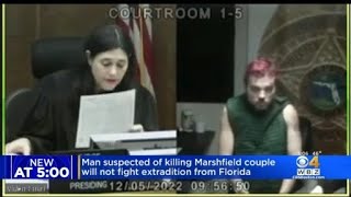 Marshfield double murder suspect Christopher Keeley waives extradition in Florida