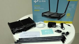 Unboxing & Setting TP-Link TL WR941HP Wireless Router