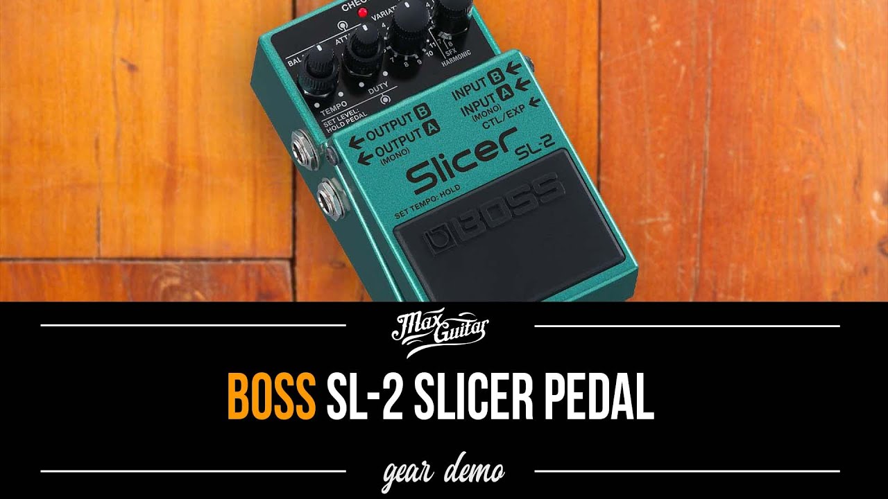 BOSS SL-2 Slicer – Boutique Effect Pedal | Max Guitars