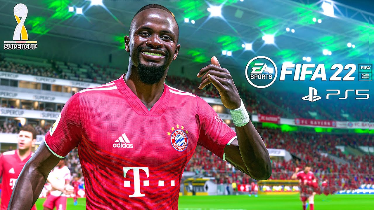 FIFA 22 PS5 | Bayern Munich Vs RB Leipzig Ft. Mane, | DFL Super Cup 2022 | 4K Gameplay ( HDR 60fps )