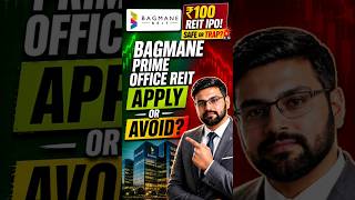 ₹100 REIT IPO – Safe Income or Trap? 🚨 🤔| Bagmane REIT IPO Review