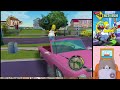 Simpsons Hit and Run 1/2 Full playthrough D'oh Not Blind, No Skips, No Speedrun Strats.