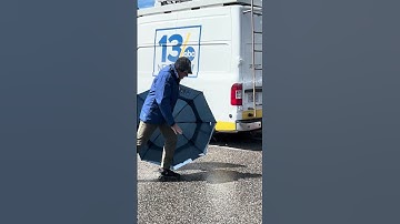 FUNNY: 13News Now Meteorologist Craig Moeller gets caught in the rain!  #757 #norfolk