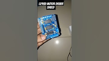 l293d motor driver shield by adafruit. || arduino compatible motor driver