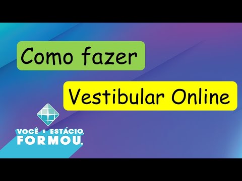 Como fazer vestibular online