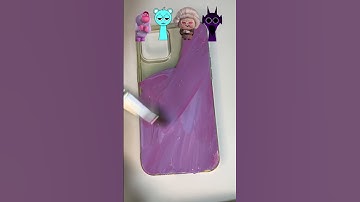 Guess the mixed Sprunki and Inside Out #mixingcolor #colormixing #storytime #sprunki #insideout2