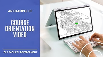 Example of a Course Orientation Video
