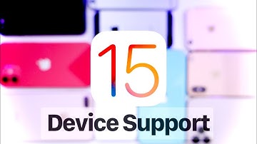 iOS 15 Device Support List
