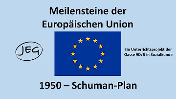 Welche konkrete wirtschaftliche Massnahme beinhaltet der Schuman Plan?