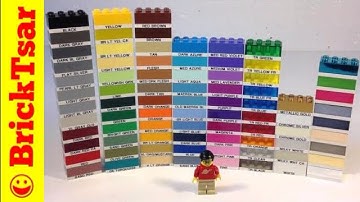 #BAT LEGO Color Chart Question by BrickBiters