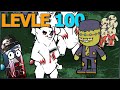 How many Dudes? to get to Level 100?