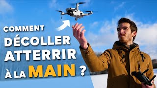 Faire DÉCOLLER/ATTERRIR son DRONE à la MAIN, ATTENTION ⚠️