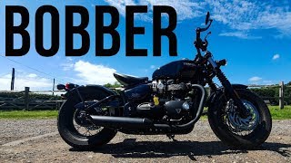 Triumph Bobber Black Review 2019 4K