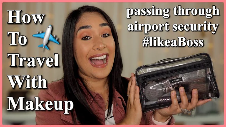 HOW TO TRAVEL WITH MAKEUP! (CARRY-ON) - DayDayNews