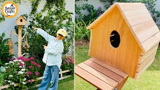 Bird house weekend DIY project with Amani By Fusion Crafts
