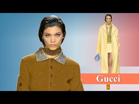 Мода Gucci в Милане Осень Зима 2024/2025 #724 Стильная Одежда и аксессуары
