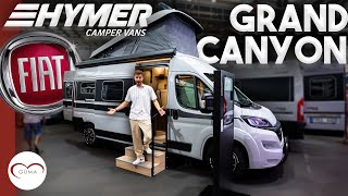 Hymer Grand Canyon | Fiat Camper Van Neuheiten 2023 | Caravan Salon Düsseldorf | GÜMA TV