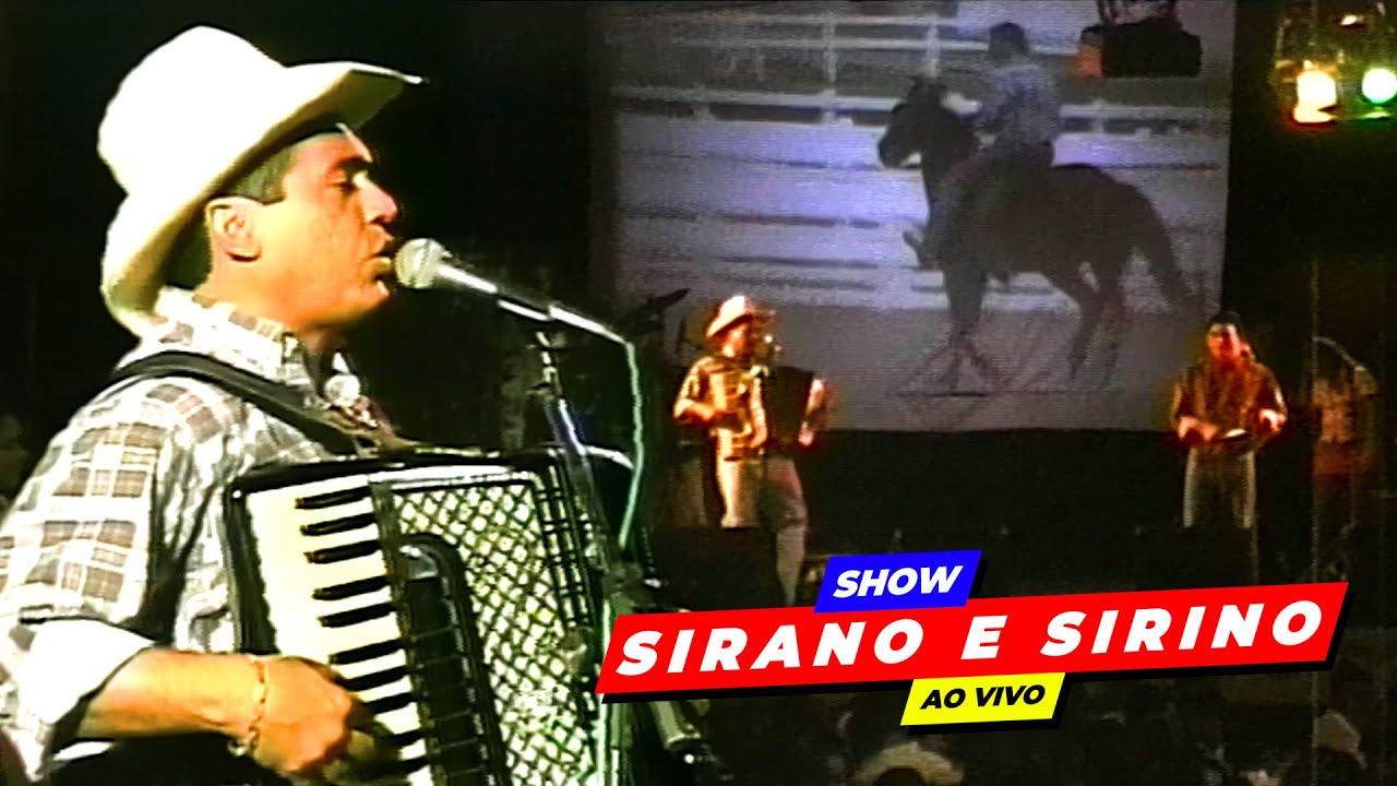 SIRANO E SIRINO SHOW AO VIVO 1997 PARTE 01