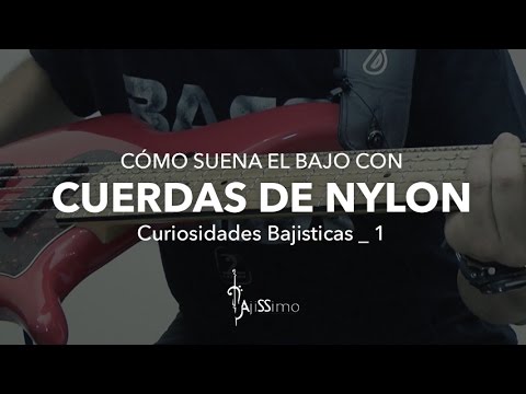 Como suena el Bajo con Cuerdas de Nylon Curiosidades Bajisticas  1