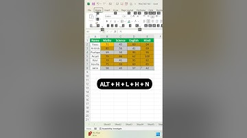 Conditional Formatting In Excel #short #shorts #shortvideo #shortsvideo #youtubeshorts #youtube #yt