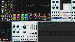 Rosslers Oscillator Choas Theory in music Generatve Synth VCV Rack Tutorial