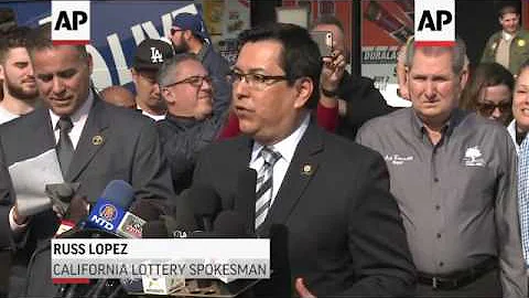 Calif. Store Owner Gets Symbolic Lottery Check