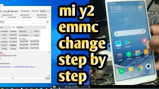 redmi y2 emmc change step by step