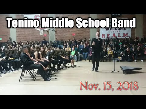 Tenino Middle School Band 11/15/18