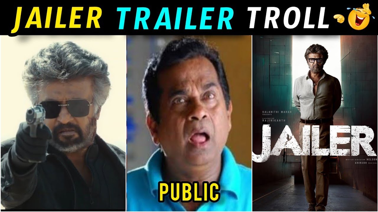 Jailer Trailer Troll | Jailer Trailer Troll Telugu | Rajinikanth | Jailer Movie Troll Telugu