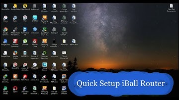 how to setup iball router - quick setup