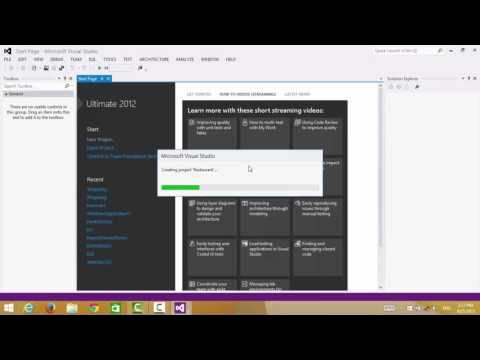 Create and Open Existing Project - YouTube