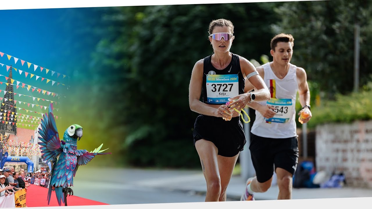 Zieleinlauf Live | Volksbank-Münster-Marathon 2026