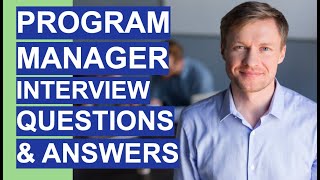 program manager interview questions & answers! (programme manager interview tips!)