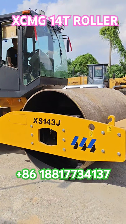 Used 14-ton roller, XCMG brand, new 16-ton, 18-ton, 20-ton single steel wheel