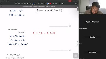 Math O Level 4024, IGCSE 0580 - Algebra - Factorization - Past Papers - Lec 4 by Ahsan Maths Wala