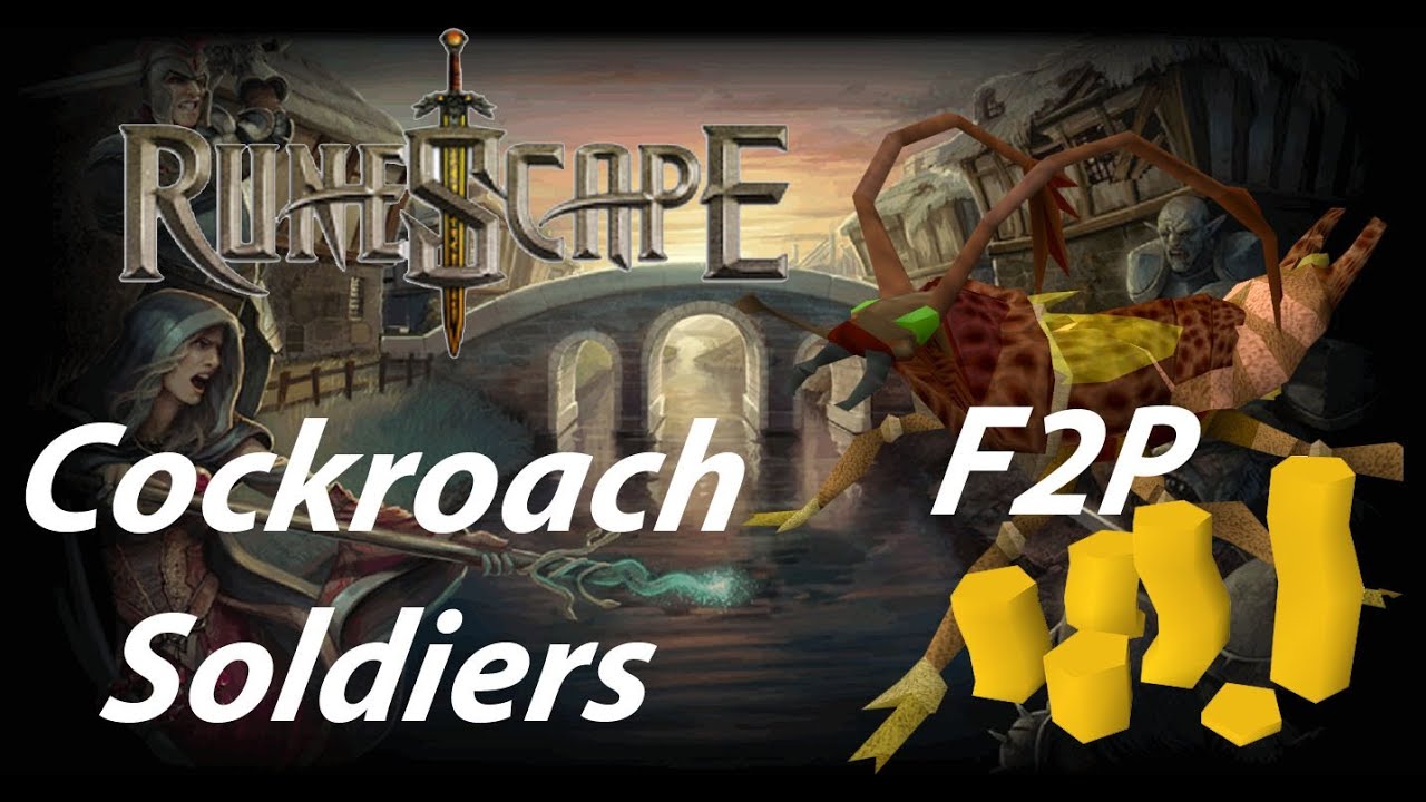 Runescape - F2P - Moneymaking Guide - Cockroach Soldiers