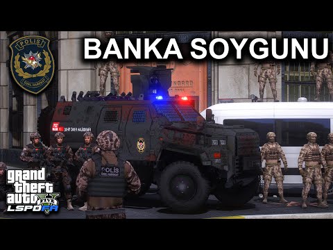 BÜYÜK BANKA SOYGUNU ! - REHİNE KURTARMA - GTA 5 POLİS ÖZEL HAREKAT MODU