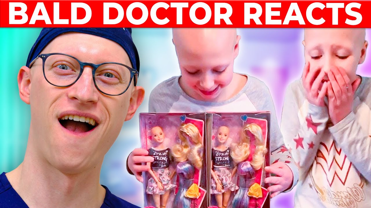 BALD Barbie Doll - Doctor with Alopecia Reacts