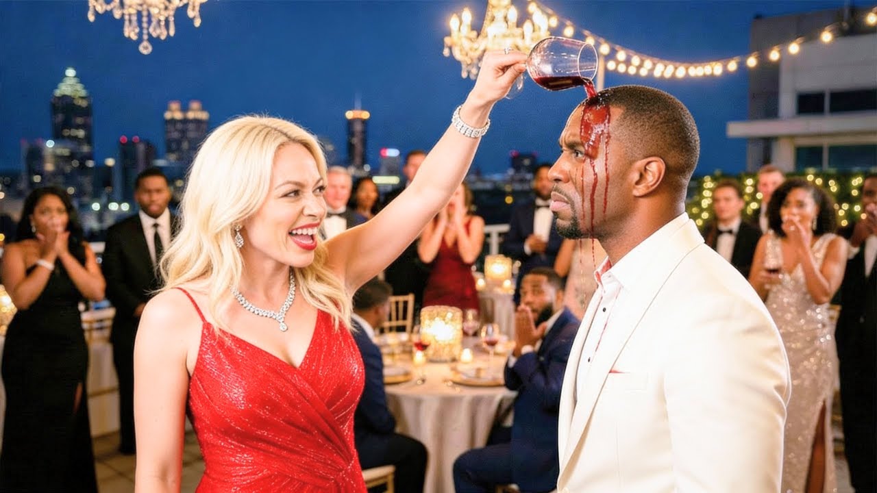 Black Single Dad’s Ex-Wife Spilled Wine on Him at Her $980M Signing — Unaware He Was the Owner